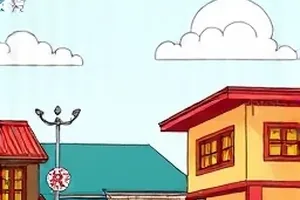 《断线木偶剧场》封面，散落木偶与断裂丝线的剧场后台