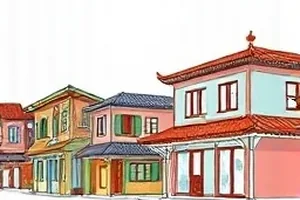 《双生契约书》封面，两份并排摊开的同款契约文件