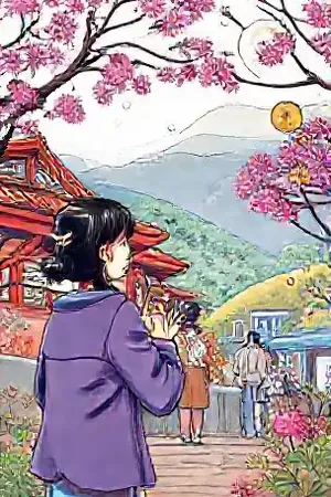 《阳台上的观测者》封面，深夜阳台上架着单筒望远镜
